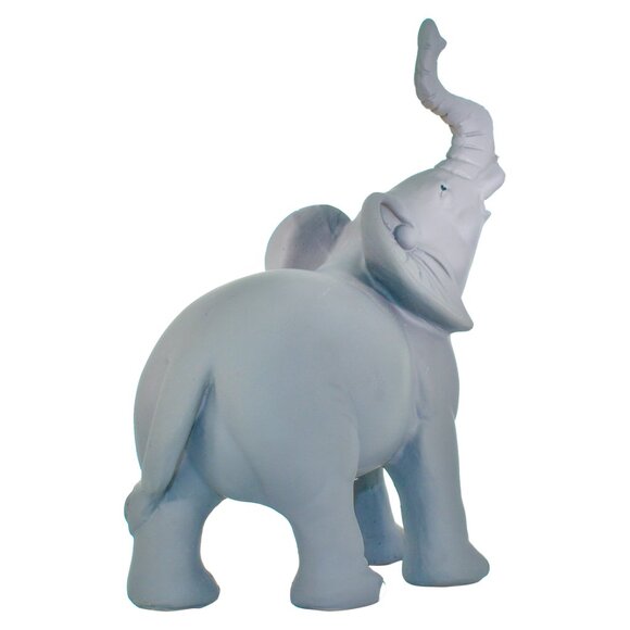 Adam & Friends Home Decor Solid Elephant Sculpture | 1-Piece | Matte Grey Stone - Picture 3 of 4